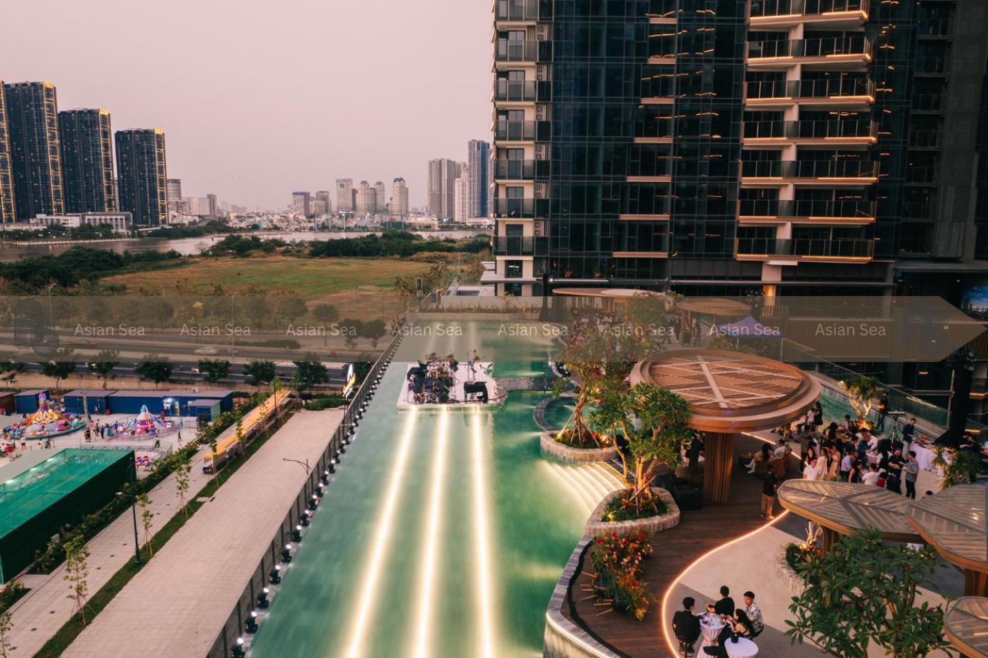 Metropole Thu Thiem Leilighet Ho Chi Minh-byen Eksteriør bilde