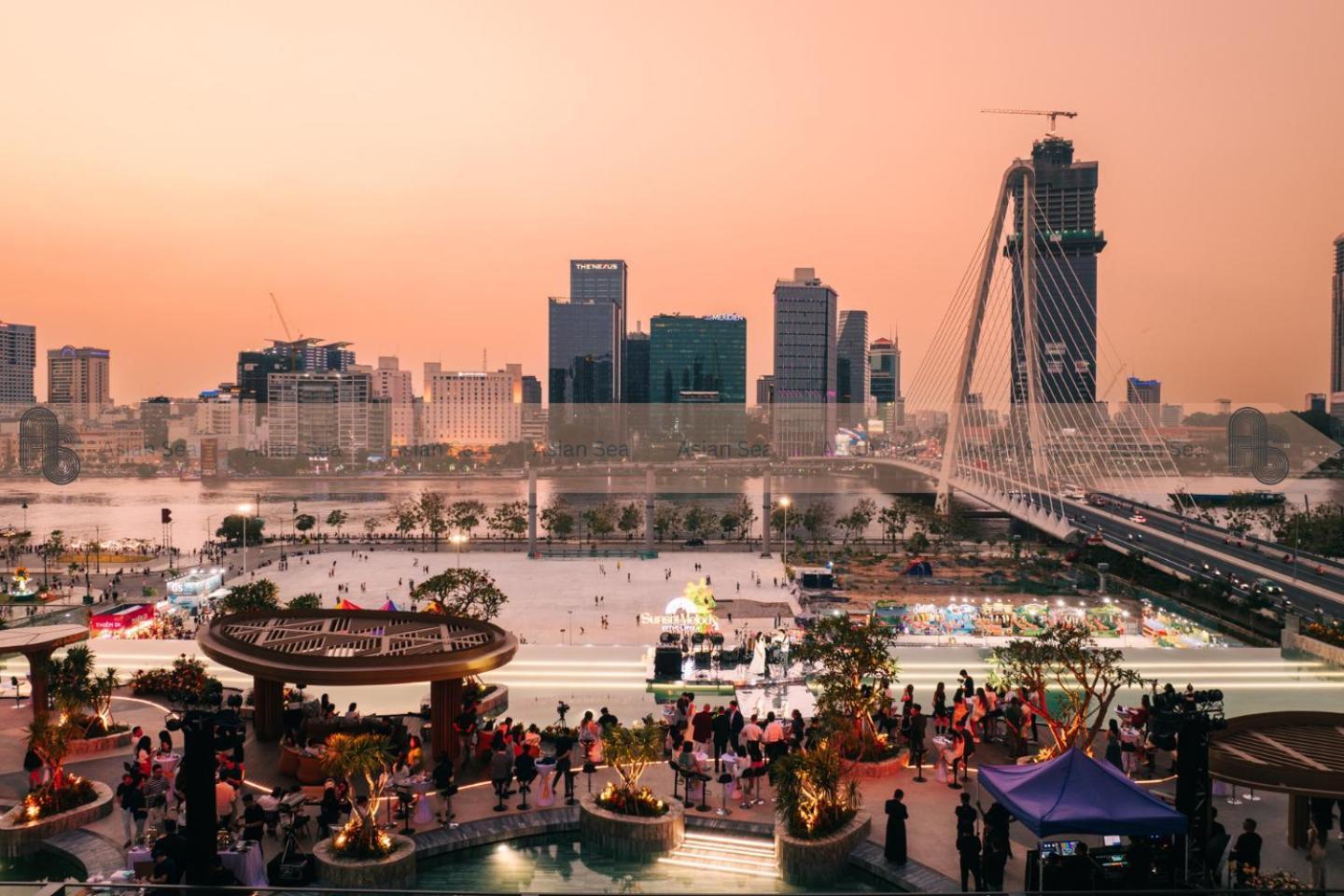Metropole Thu Thiem Leilighet Ho Chi Minh-byen Eksteriør bilde