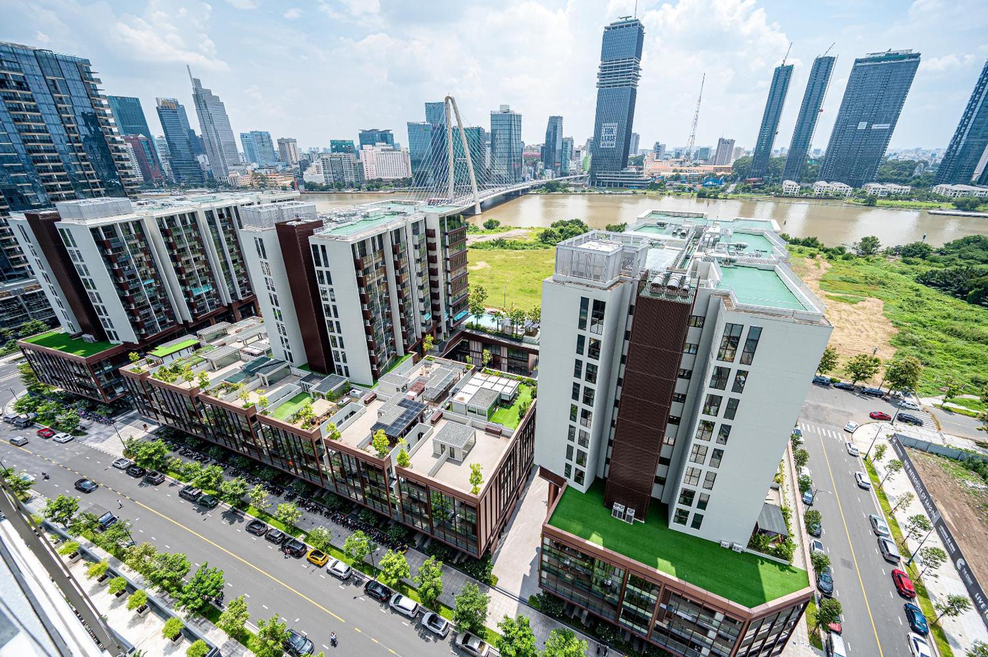 Metropole Thu Thiem Leilighet Ho Chi Minh-byen Eksteriør bilde